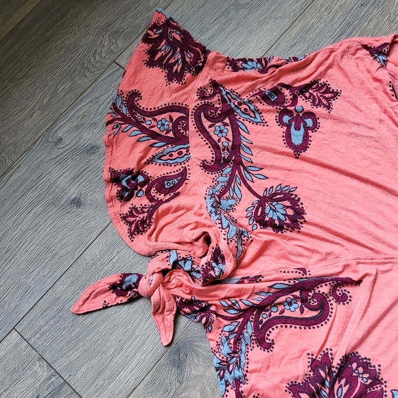 Free People Maui Wowie Top Passion Flower Pink {Small} - Picture 3 of 16